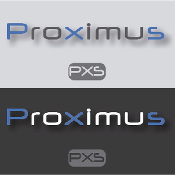 Logotipo con concepto tecnológico y moderno