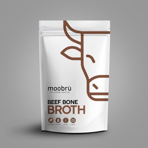 Bone Broth Package Design by sougatacreative