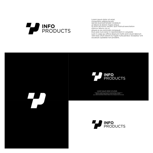 InfoProducts.com - Logo & Branding Design by RowSheet