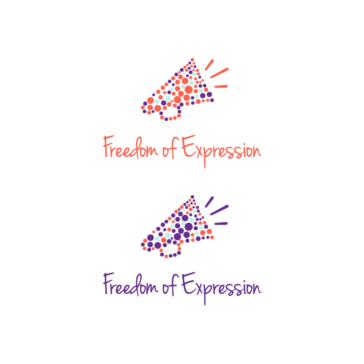 Freedom logo with the title 'Winning design for an event planning company'