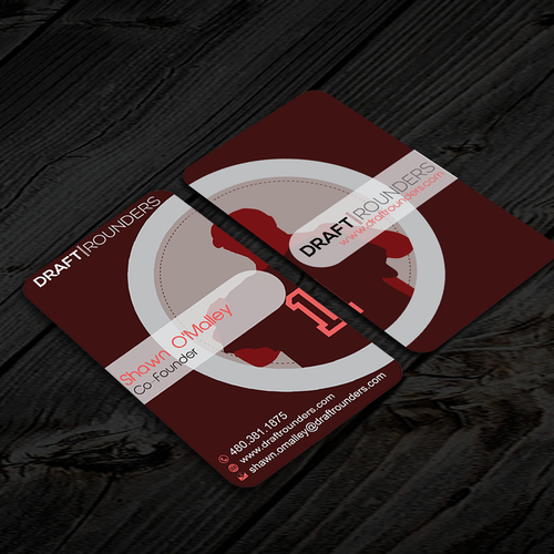***Draft Rounders needs a new business card*** Design by Arthur Art