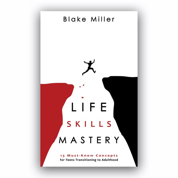 Design by casawart titled "Minimalistic Cover for Teens Life Skills Book"