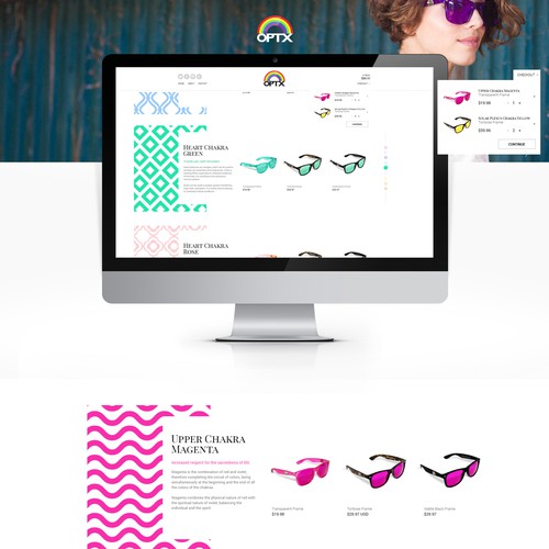 Bright, Colorful, and Beautiful Design Requested for Ecommerce Website Diseño de Igor Vensko