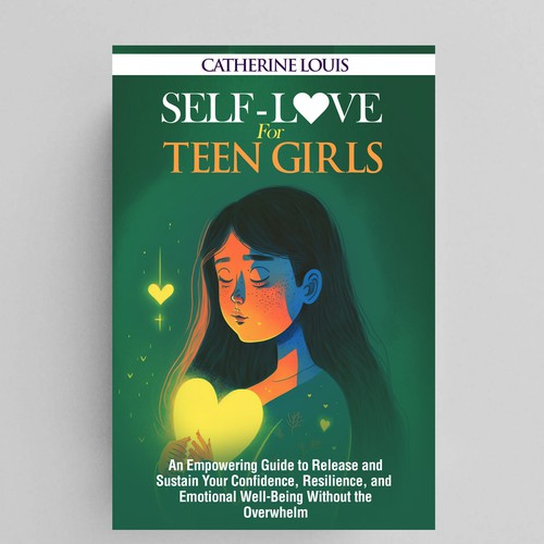 colorful cover to appeal to teen girls and their self-esteem Design by COMGUYZ