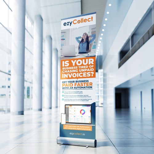 B2B Saas Pull Up Banner for Trade Show Design von icon89GraPhicDeSign