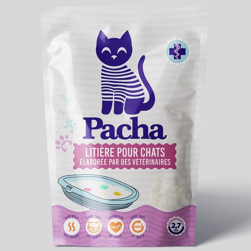 Cat Litter startup Minimalistic packaging - Contest Design von agooshe