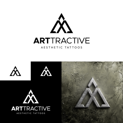 "Design a clean & timeless logo for a High-end Tattoo Studio" winning Logo & brand identity pack