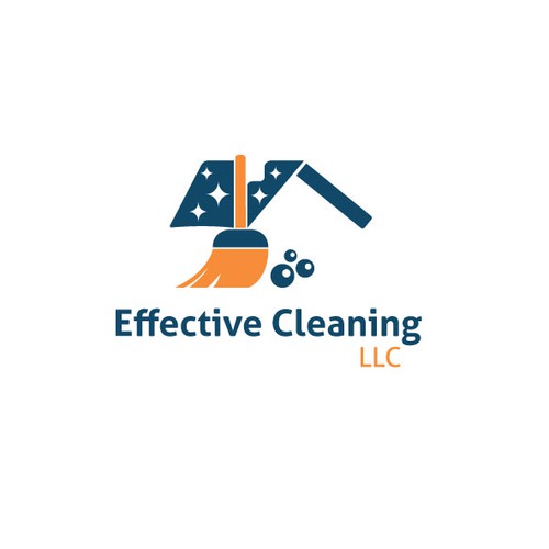 Design a friendly yet modern and professional logo for a house cleaning business. Diseño de Safeen Namiq Saleem
