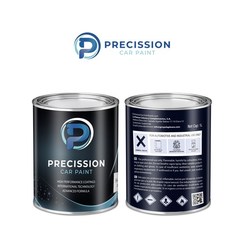 Label for Professional Automotive Refinish Products Design réalisé par creationMB