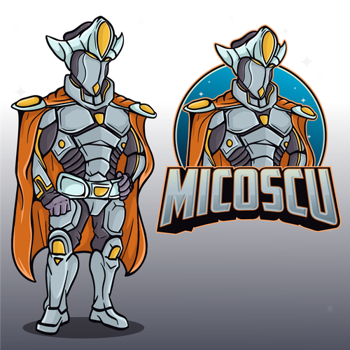 Design a commander character for our browser-based game Design by Runfitri