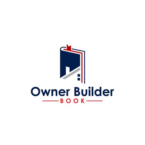 The New Owner Builder Book Logo Design by Creator Hub