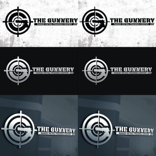 new gun range needs powerful logo Design by DaXeNooZ