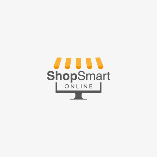 "SHOPSMART ONLINE" BRAND LOGO Design by Nick Camastra