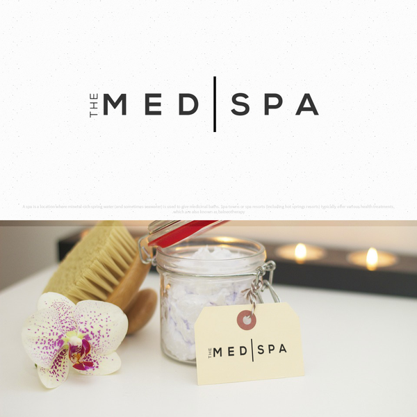 Design by O Y A S I titled "The MED SPA Logo"