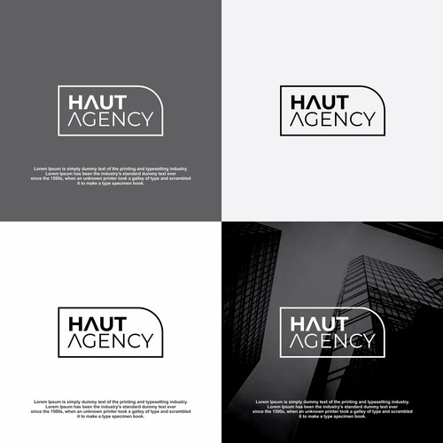 Talent agency logo design Design by StaicyDesign