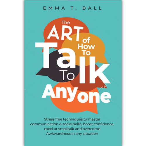 eBook cover for The Art of How to Talk to Anyone Design by ink.sharia