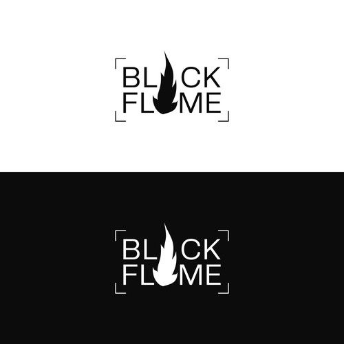 Cool, masculine Logo for company name „Black Flame” Design by alteros