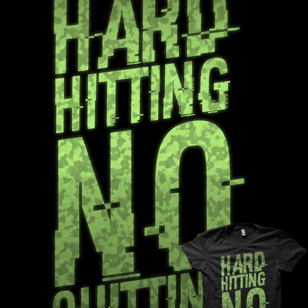 Design by Shoobo LOCO titled "HARD HITTING"