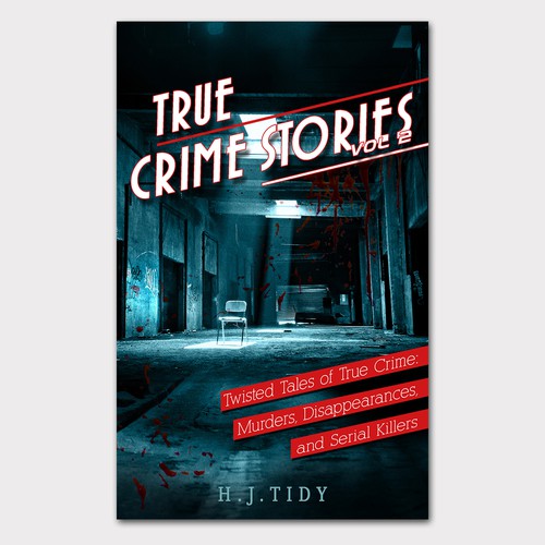 True Crime eBook cover. Diseño de Rafido