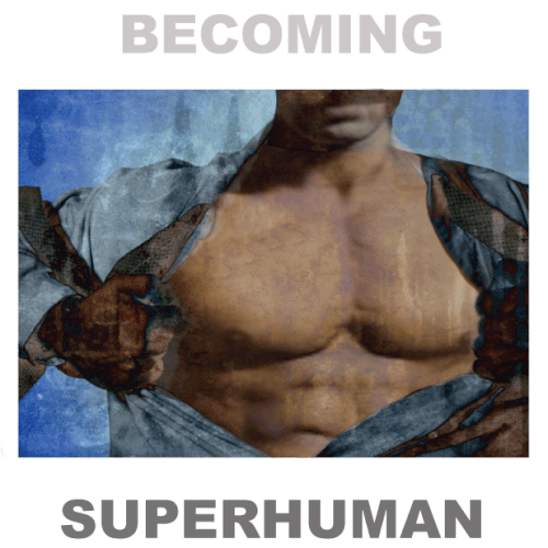 "Becoming Superhuman" Book Cover Design by Design Studio 101