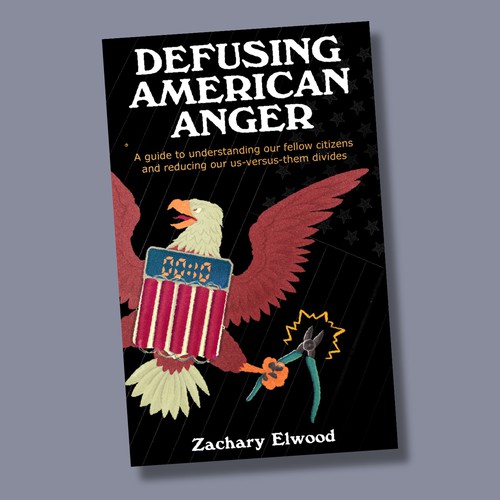 Cover for a book aimed at reducing American political anger Design by ANTICON