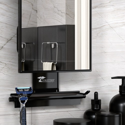 3D Rendering of Fogless Mirror in Shower/Lifestyle Environment (Fogless Mirror CAD file included!)) Design by Mobolaji_3D