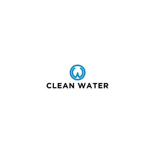 Simple Clean Logo for Water Filtration Company Design by aldams