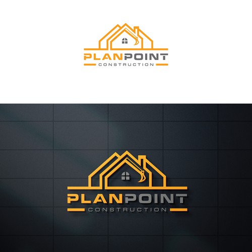 PlanPoint Construction Logo Needs A Remodel Design by I love her