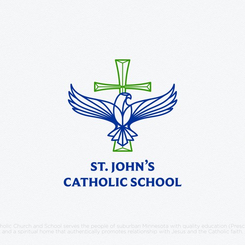 Design a beautiful logo for St. John's Catholic Church and School ...