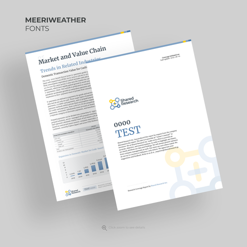 New PDF designs for Company Report Design by Dailygraph⚡️