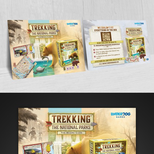 Looking for a Great Postcard for our National Parks game! Design by creatsoul