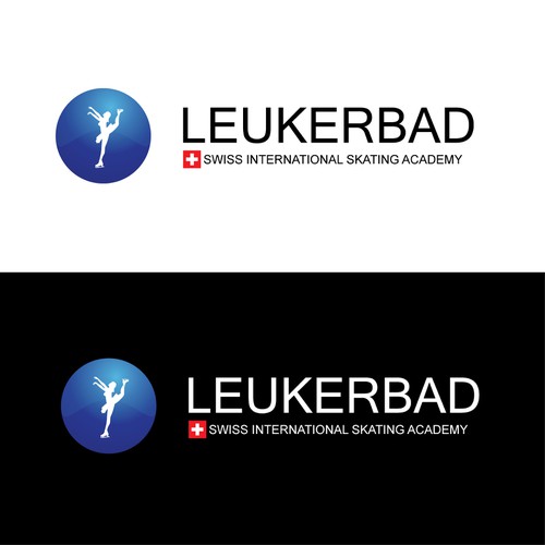 Help SWISS INTERNATIONAL SKATING ACADEMY-LEUKERBAD with a new logo Diseño de Gennext Studio