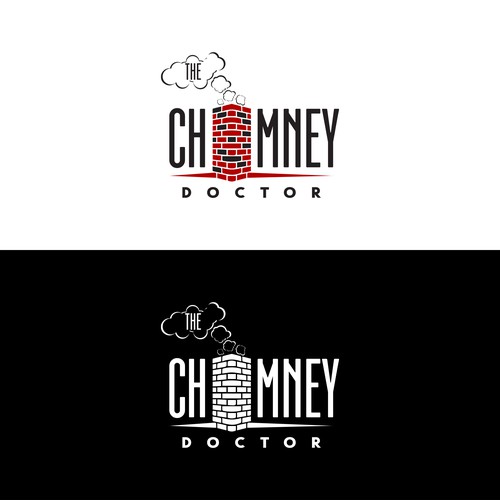 In need of basic three word design with chimney incorporated for my chimney company Design by Titlii