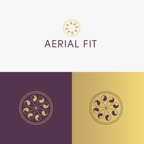 "Aerial Fit" Logo for our new aerial sports shop Design by mayurd151