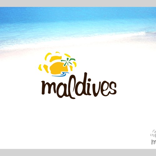 logo for Maldives Diseño de aaf.andi