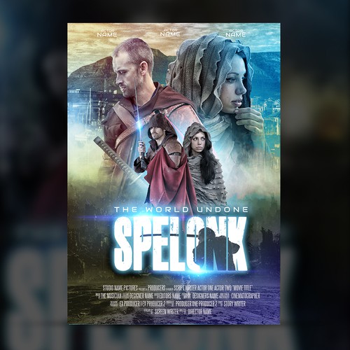 Poster for Apocalyptic sci fi film Design by EPH Design