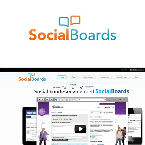 "SocialBoards" needs a great new logo! デザイン by BaliD
