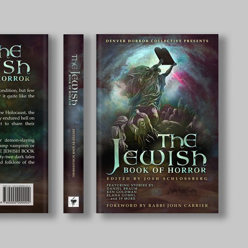 THE JEWISH BOOK OF HORROR Design by HRM_GRAPHICS