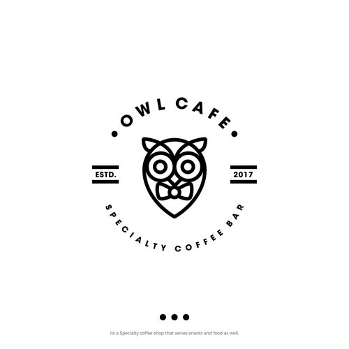 a new coffee shop logo design "owl cafe" Diseño de Nandatama ✪