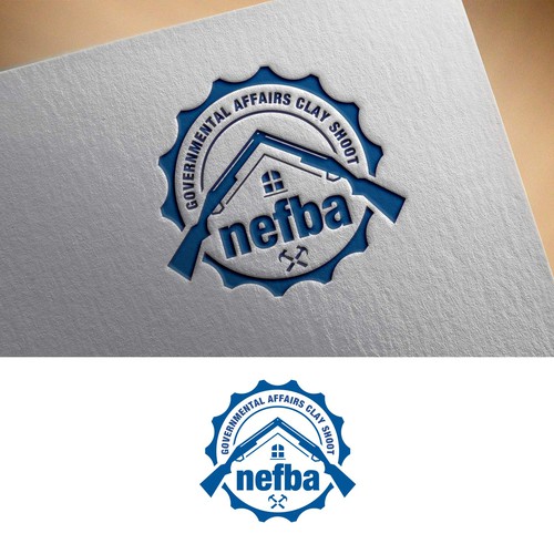 Homebuilders Clay Shoot Logo Design by gbrs