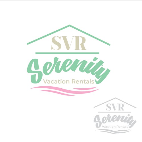 New Vacation home rentals logo for our Airbnb! Design by mounart