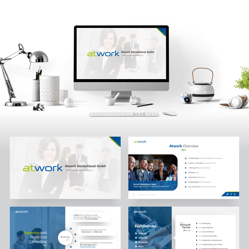 Proposta di design per un contest della categoria Modello PowerPoint realizzata da GolDsign