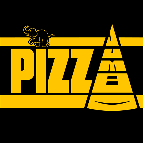 Jumbo Pizza logo Design by Daniel Grunberger