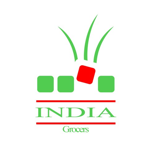 Create the next logo for India Grocers Diseño de ihaddad