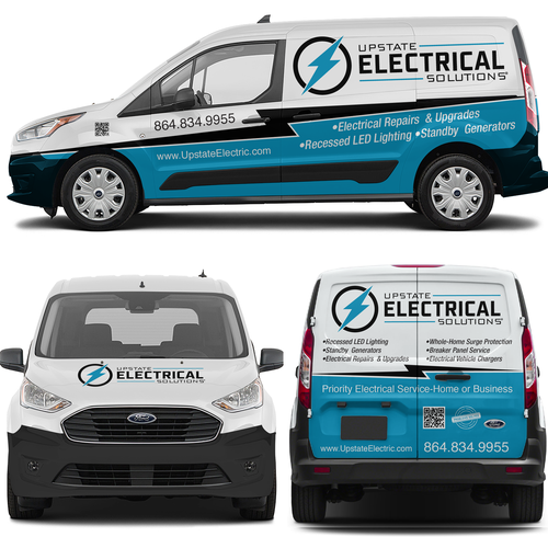 Upstate Electrical Wrap Diseño de theANUNGs