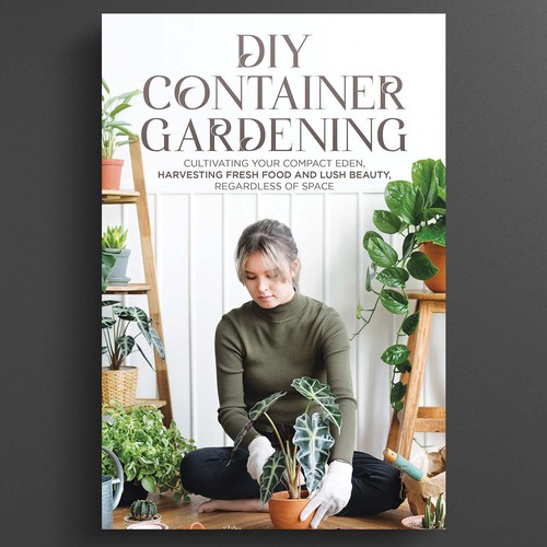 Container Garden Book cover Design by Rezy