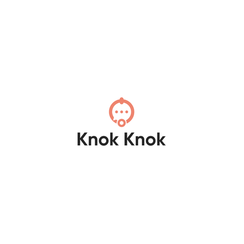 New Social Property Search App Logo NEEDED! Knok Knok Design by Reygie Selma