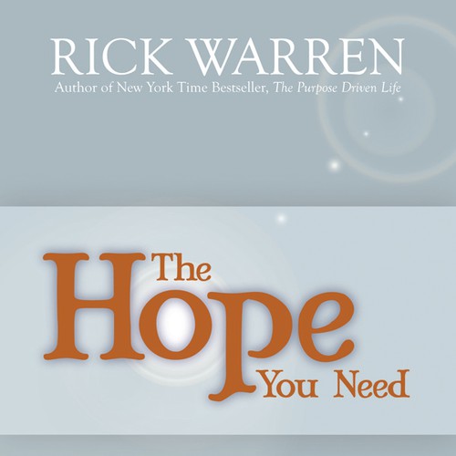 Design Rick Warren's New Book Cover Design réalisé par mcoleman