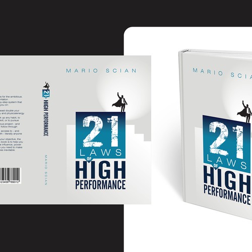 Book Cover Design - The 21 Laws of High Performance Design by dupak