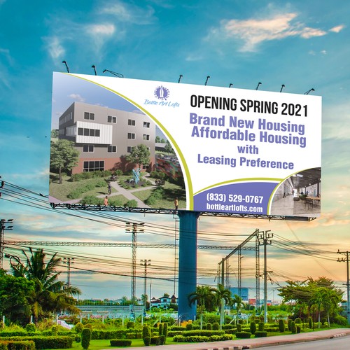 Show Us Your Creative Side with a Banner for New Artist Housing Design by Frank Shaw